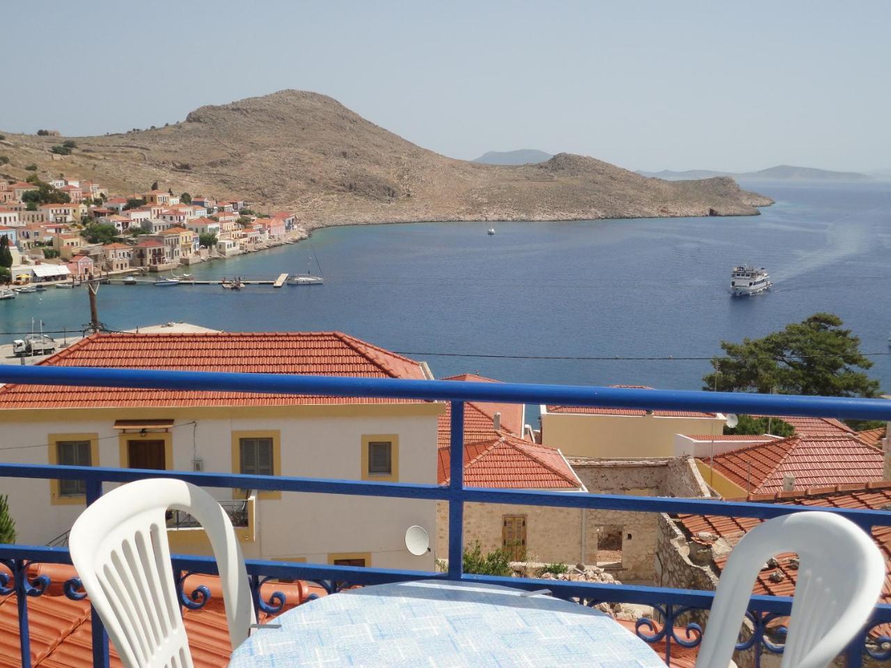 Villa Yorgos Chalki Town Eksteriør bilde